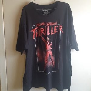 Michael Jackson thriller  tshirt size  2 xl